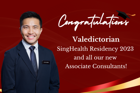 NNI valedictorian for SingHealth Residency’s graduating cohort of 2023